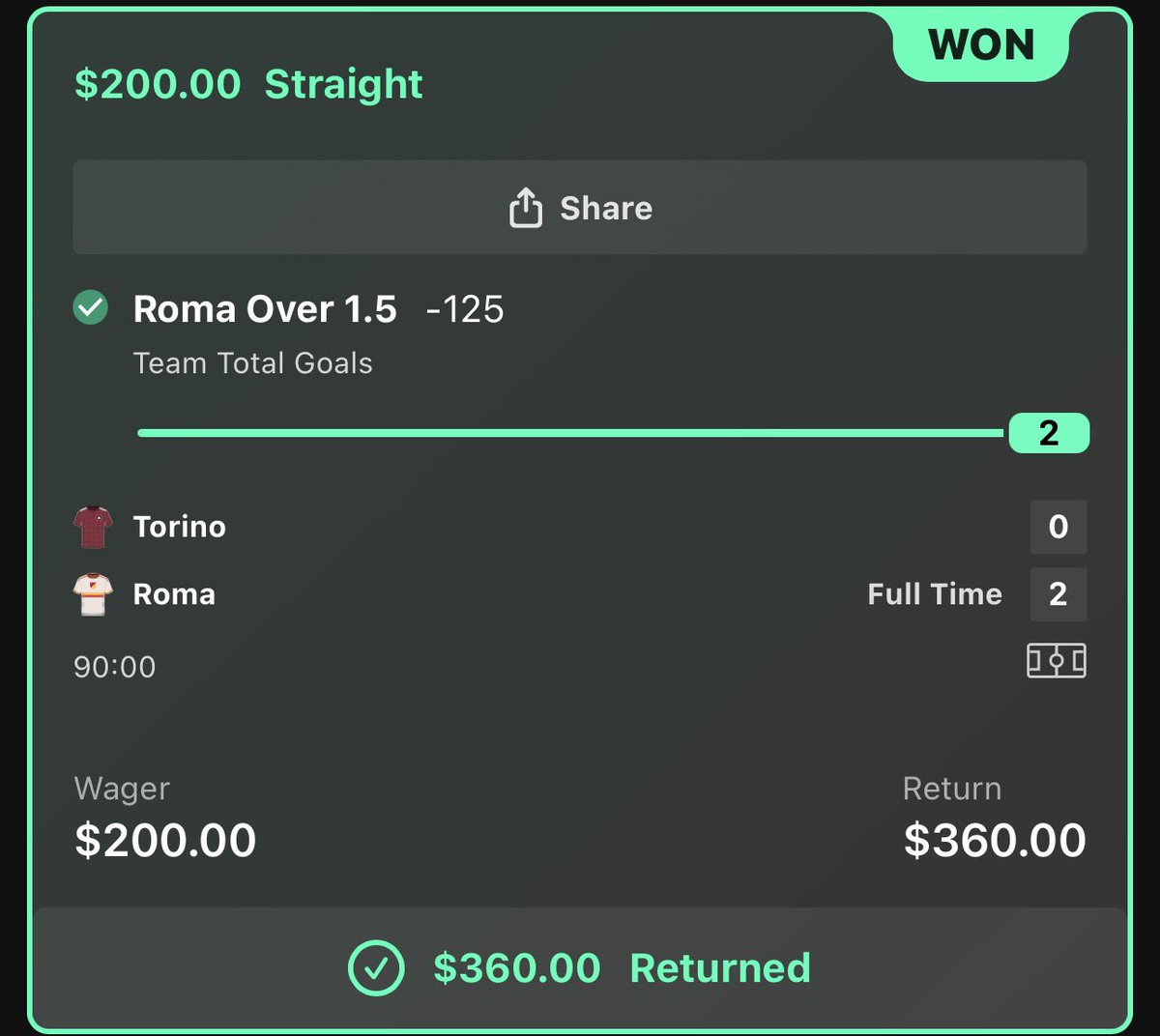 CasaCalcioPicks's tweet photo. Two more absolute bangers cashed over in the discord 🤑🤑🤑

I do not miss in the Serie A.

#Gambling𝕏 | #bet365 https://t.co/AgSixmgqri