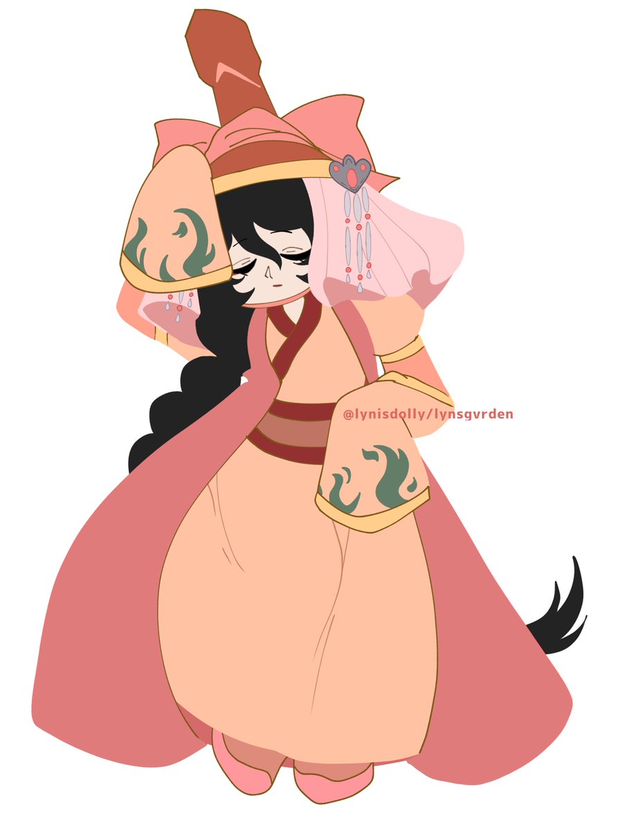 lynisdolly's tweet photo. Öki in the oficial art hehe.....

I got lazy doing background....anyway..
#jaadugarawitchinmongolia #jaadugarawitchinmongoliaoc https://t.co/y66D0m9aNi