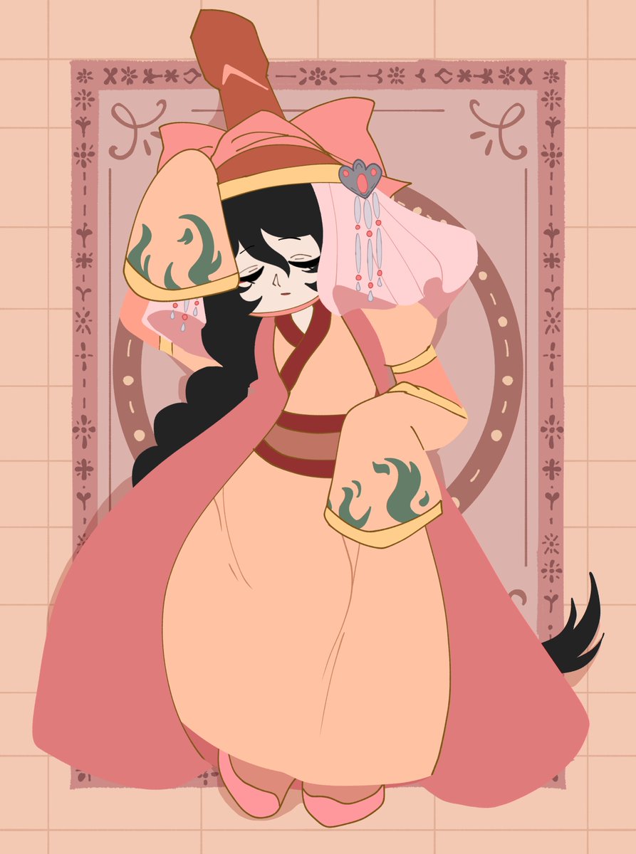 lynisdolly's tweet photo. Öki in the oficial art hehe.....

I got lazy doing background....anyway..
#jaadugarawitchinmongolia #jaadugarawitchinmongoliaoc https://t.co/y66D0m9aNi