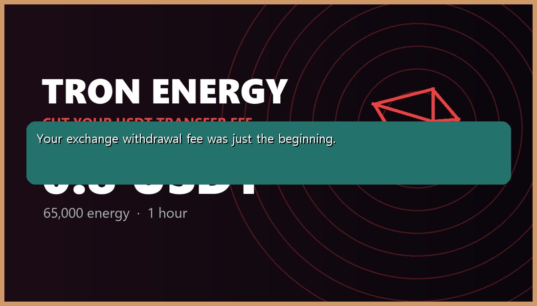 Zenobiaqphyi's tweet photo. 30 transfers a month: ~$120 vs $24

Same transfer, same chain. The only difference is whether you burn TRX or rent energy.
Runs 24/7, fully automated. Fixed price per transfer.

Questions? Telegram https://t.co/UfxkH7ApRB
#SaveOnFees #USDTFees https://t.co/GPBfxmIlb2