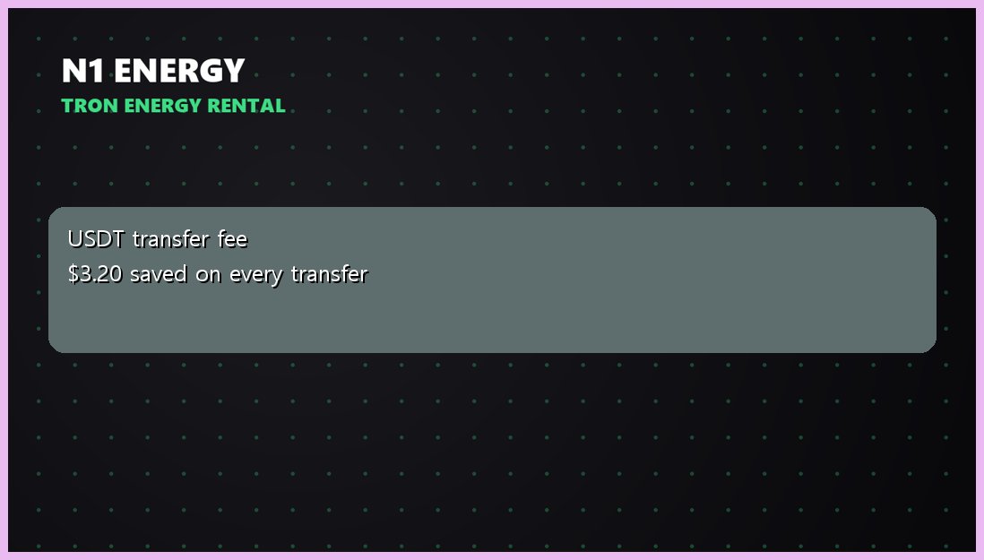 Zenobiaqphyi's tweet photo. If you send USDT more than once a week, this pays for itself.
Auto refund if delivery fails · Usually under 60 seconds

65,000 energy for 0.8 USDT / 2.4 TRX
Rent on Telegram → https://t.co/UfxkH7zS23

#USDTTRC20 #SaveOnFees #GasFees https://t.co/l2H8XNjklR