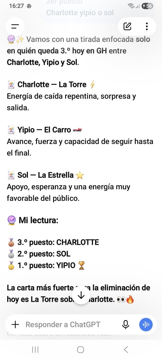 YesiLopezzz's tweet photo. No quiero creer que hoy se vaya Charlotte 😐 https://t.co/ltS6zlwHVW