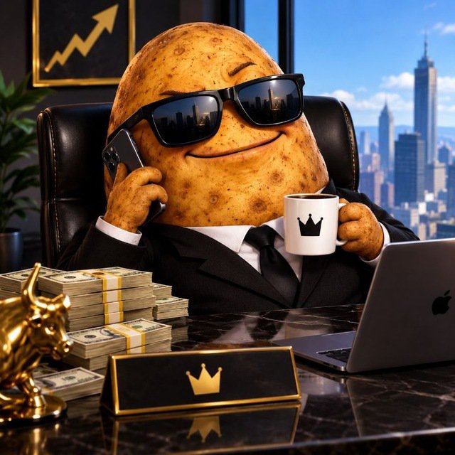 FIONEXCRYPT's tweet photo. 🥔👑 POTATO CEO COMMUNITY IS OPEN!

Same potato. Bigger dreams. 😂
Memes, Web3, chaos &amp; the journey to the top.

You’re early. LFG 🚀

🔗 https://t.co/9DUN7WFlpF https://t.co/QnIkS1FNRT