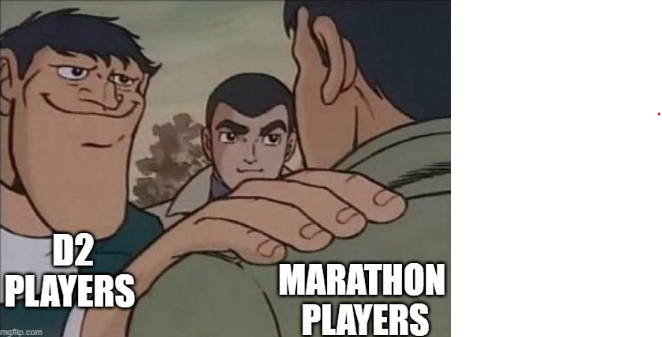 IronD2_'s tweet photo. @MarathonDevTeam reminds me of what happened to a certain game... https://t.co/TuRTBOuJaw