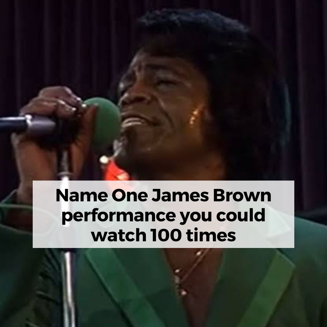 JamesBrownFF's tweet photo. What’s ONE Mr. James Brown performance you could watch 100 times? 👀

#JamesBrown #GodfatherOfSoul #JamesBrownFans #Ifeelgood #Soulfunk https://t.co/odOjMSUm4i