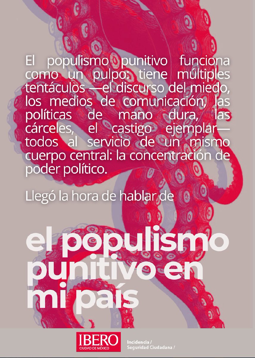 ErnestoLPV's tweet photo. ¿Tienes miedo a las violencias? De eso vive el populismo punitivo. 

Vienen miles de candidaturas que, lejos de proponer seguridad con justicia, tomarán el atajo para saltar al vacío: la franquicia Bukele.

Desde 9 países explican los riesgos y daños.  

https://t.co/rAKfPv42D5 https://t.co/OCm6PYNeA0