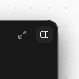 imagecrate's tweet photo. @driceroland I'd personally go with just an icon for consistency. If you're looking for inspo, ChatGPT does a great job with its drawer toggles https://t.co/M6DC4scnzt