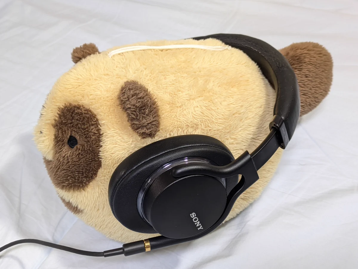 SONY MDR-1AM2 イヤーパッド摩耗あり SONY MDR-1AM2 イヤーパッド摩耗