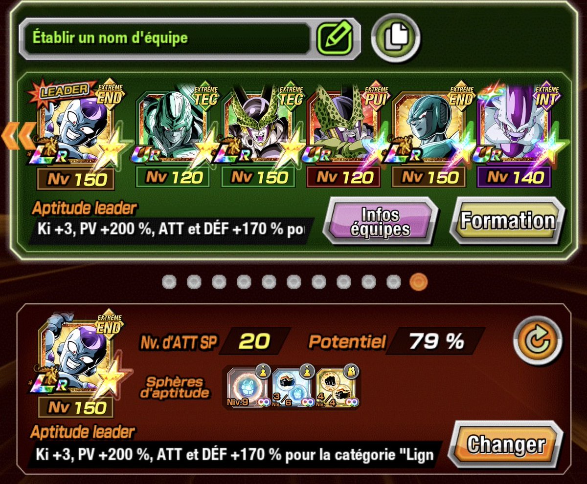 KC_SupraOL's tweet photo. @satchfroggy Tu peux mettre cette team dans tes top team du jeu atm (je n’ose imaginer avec kid buu si il as une partie supporting dans son kit) https://t.co/JRSPV0CXjw