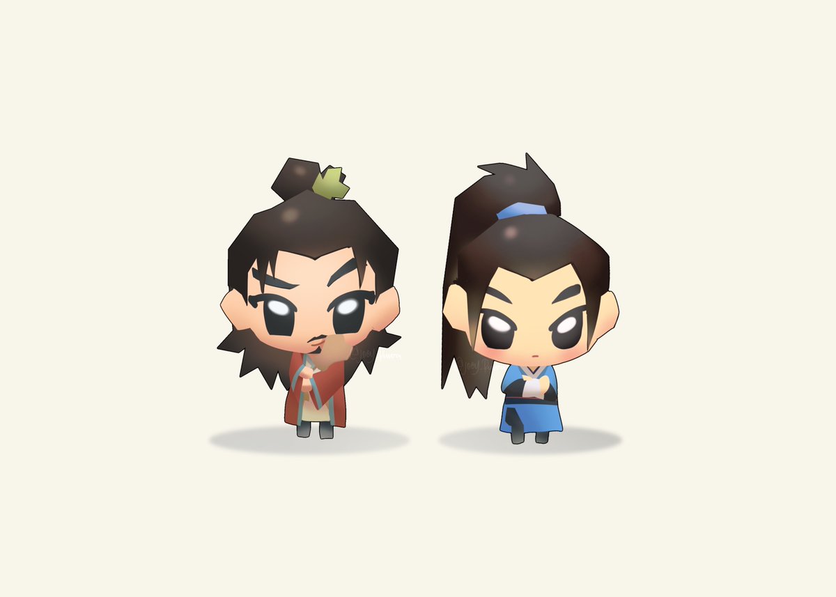 joey_ruvoa's tweet photo. Trying out low poly style with #binquan :3c https://t.co/NJbMgdeemM