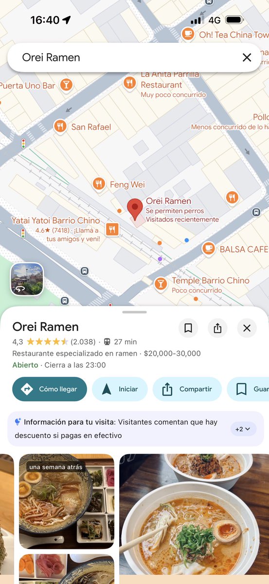 NevermindJae's tweet photo. Orei 

Comida Japonesa 

De nuevo otro lugar que destaco mucho por su ramen, de los mejores que he probado, y se encuentra en el barrio chino

Contra: No hay mucho lugar para sentarse y el que hay es a la calle

https://t.co/IMCuQAx4qc https://t.co/gq3HHI70IG