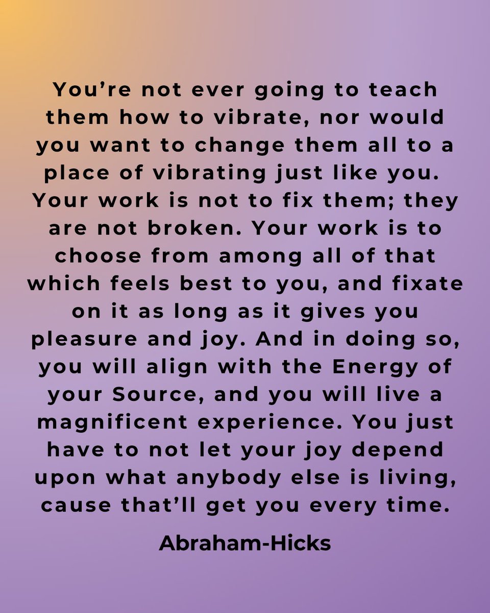 AbrahamHicks's tweet photo. #AbrahamHicks 
#LawOfAttraction 
#manifestation https://t.co/zMgeKSHw40