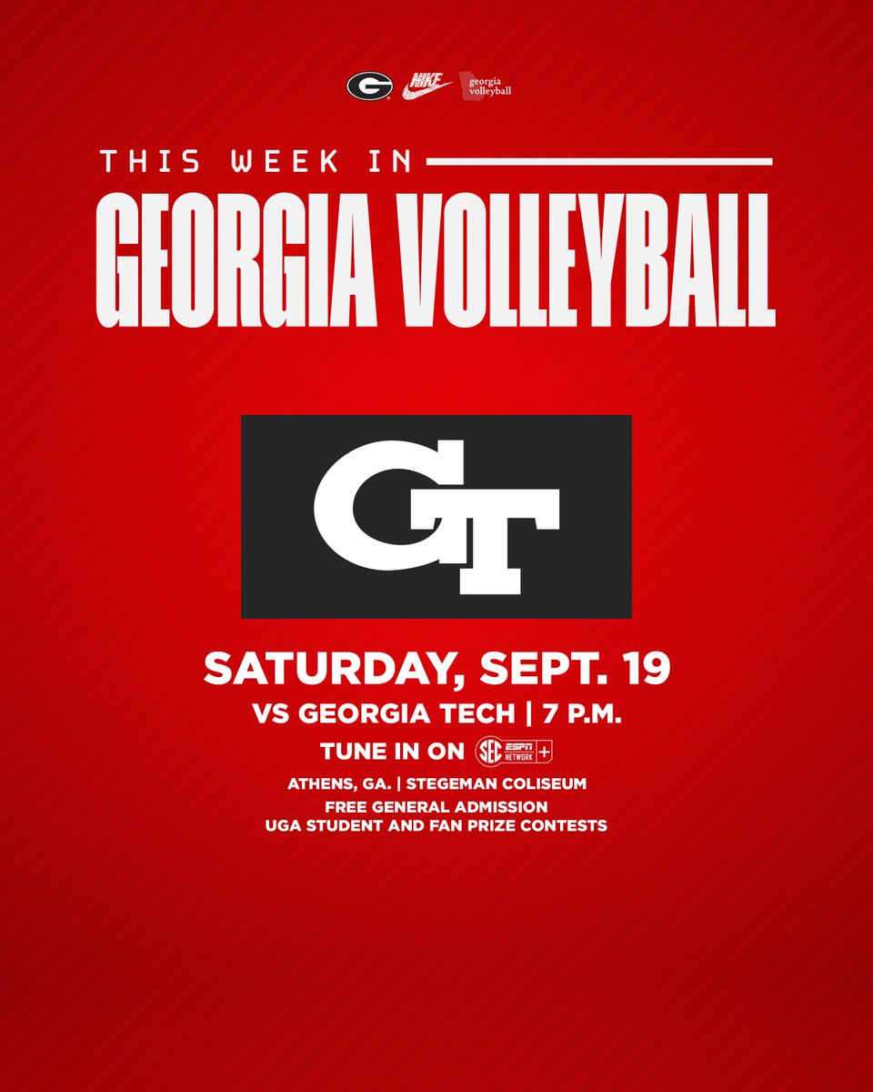 UGAVolleyball tweet picture