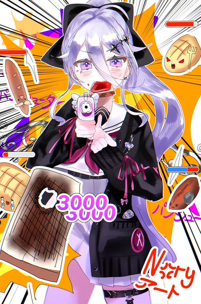0NoryArt0's tweet photo. BIBOOM! 💥💥💥
The bread shooter 🍞

#bijouwled
#bibooSSR https://t.co/2H4XMzLpaD
