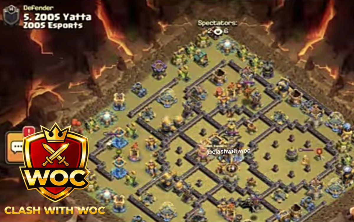 WOCxMeow's tweet photo. ZOOS Yatta
War Base

Base Link:-👇🏻
https://t.co/GRQHV9fI6l

#clashofclans https://t.co/Y8J6kMsWmy