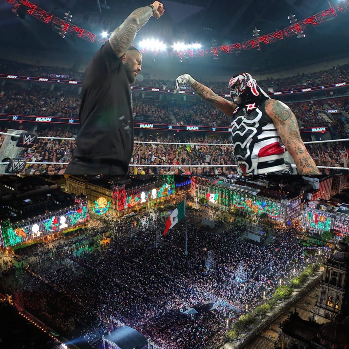 CerebrosG's tweet photo. Penta, hoy todo México está contigo, millones de personas te queremos ver campeón en la WWE. El momento de hacer historia finalmente ha llegado. ¡¡¡VAMOOOOOOOOS!!! https://t.co/erQpPeF78s