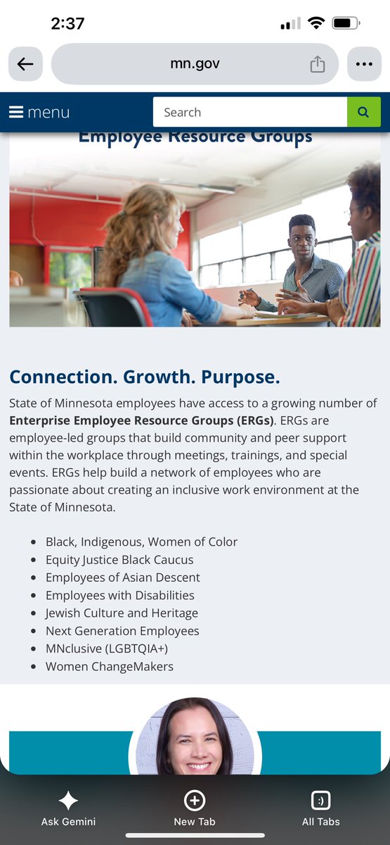 AnnMarieMNM's tweet photo. @MMBCommunicates  I wanted to ask for clarification about eligibility for white heterosexual women are included or welcome to participate in the Women ChangeMakers group or any other women-focused employee resource group. https://t.co/g9BR6YuNQf