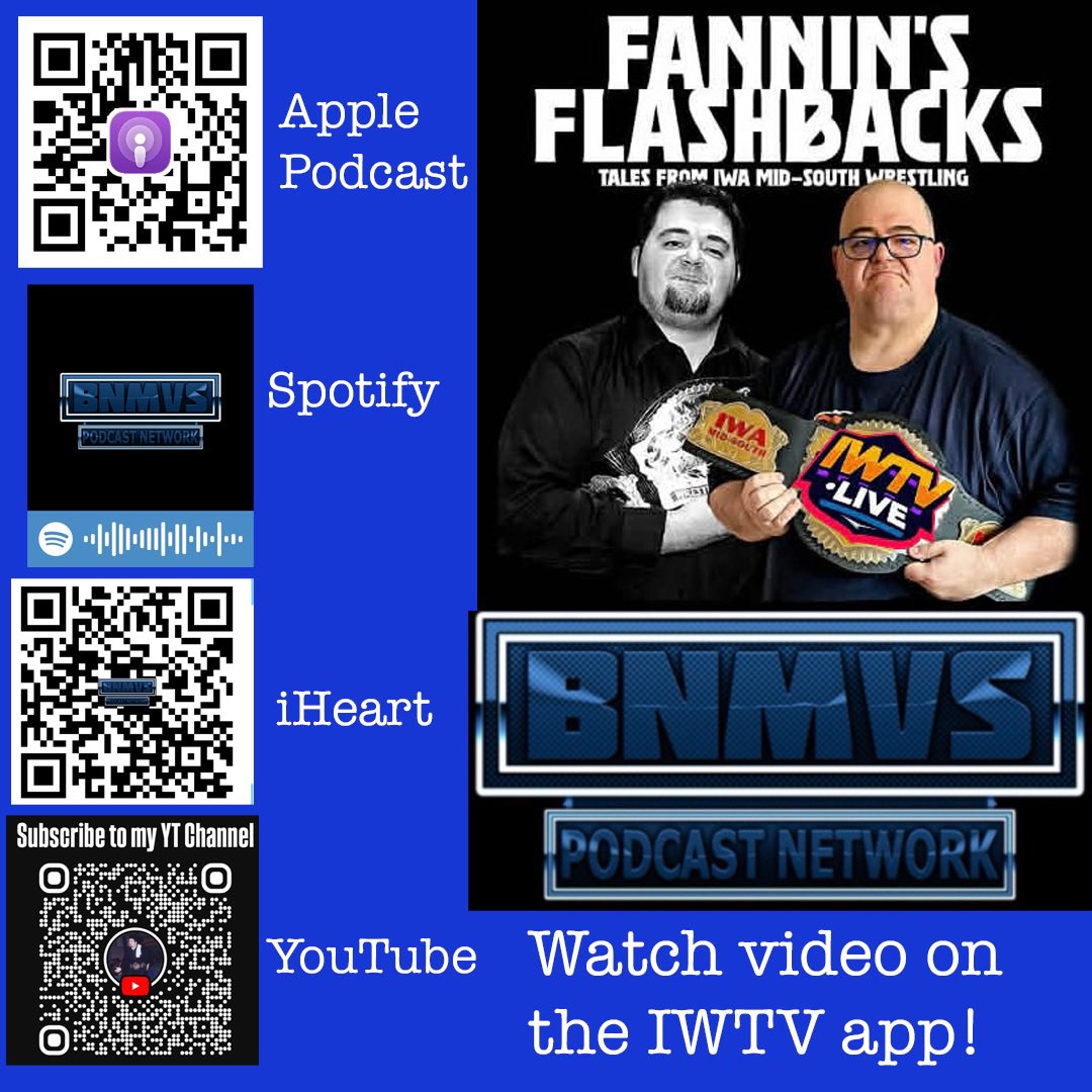 jfannin73's tweet photo. This week’s episode of #FanninsFlashbacks is doing great on my YT channel. Reminder that @indiewrestling is the preferred viewing location for the podcast episodes to pump up the watch time and the payment so we can put it towards budget for #LastResortMW https://t.co/O48hg5gF4O