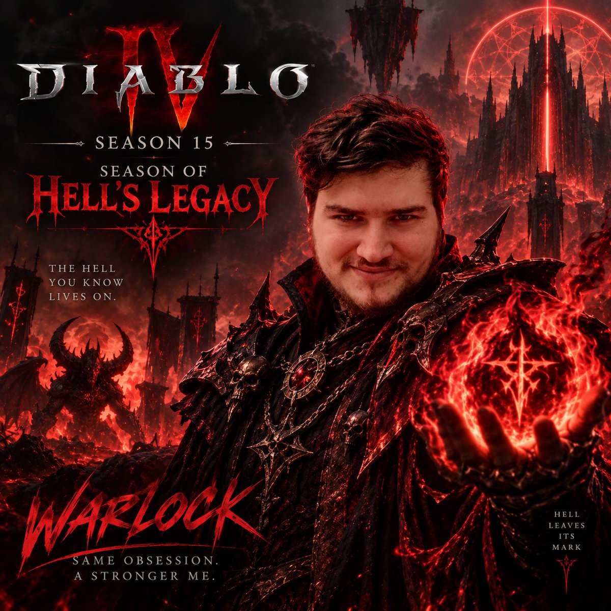 hesporcus's tweet photo. Yeni sezon yarın başlıyor. Warlock sonunda bu sezon hak ettiği yerde PTR da birkaç sınıf denedim ve diğer sınıflara göre güç farkı çok fazla ilk geldiğinde Paladin böyleydi. Sonunda keyifle Warlock oynayacağımız güzel bir sezon. Umarım savaş bileti bu sefer güzel olur. #DiabloIV https://t.co/nxQmertklo