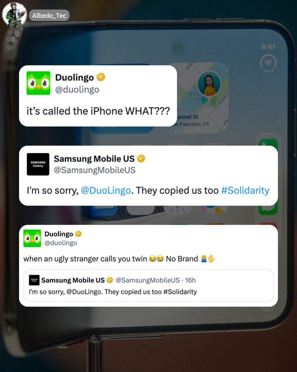 Albedo_Tec's tweet photo. 📸 #apple #iphoneduo #viral #duolingo #samsung https://t.co/CVx5Q3Jq6Y