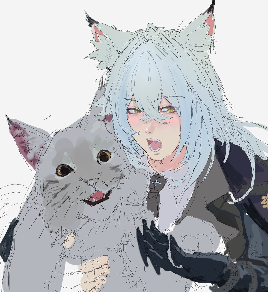 ivanOtakuuu's tweet photo. Drawing something #severian #zzzero #zzz https://t.co/A2l2ziiNG1