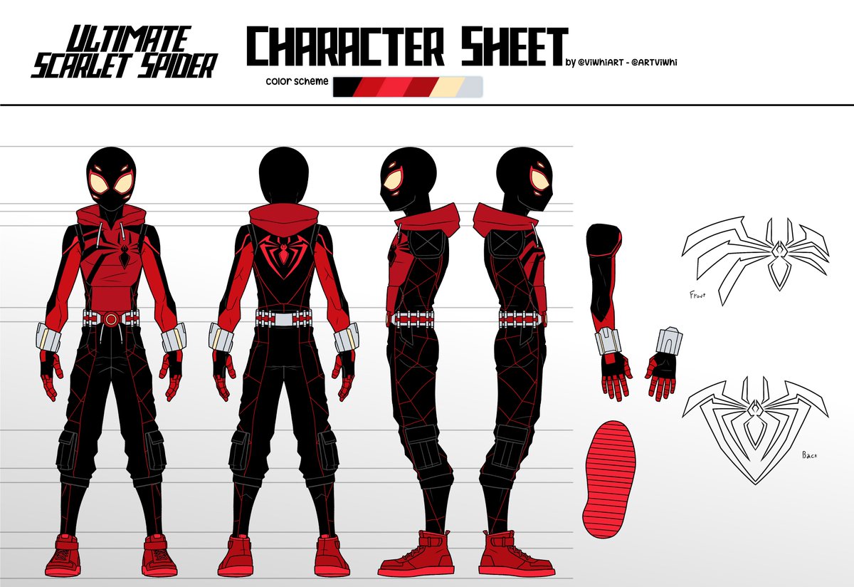 ARTViwhi's tweet photo. Ultimate Scarlet Spider
In my universe 626, Miles Morales becomes Scarlet Spider with his 13 years old. Now Peter is your mentor.
#marvelau #spiderman https://t.co/mOO3Tbj2Ih