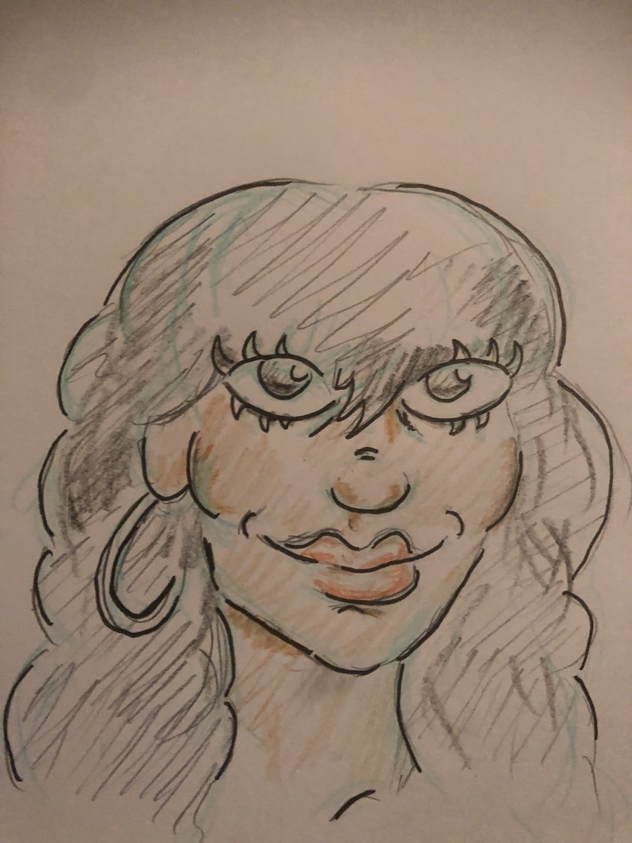 UNGR3's tweet photo. https://t.co/KaB90Te6xk #request #traditionalart #wendyraquelrobison #drawing #inked #colorpencil #colorpencils https://t.co/Lqm8CN4uQs