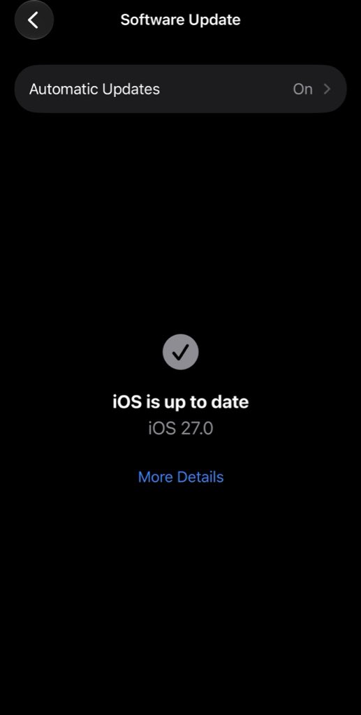 beingsubtl's tweet photo. @jaydenstech Yeah.. I faced the same .. but finally got updated to 27 https://t.co/b8PBflHtNZ
