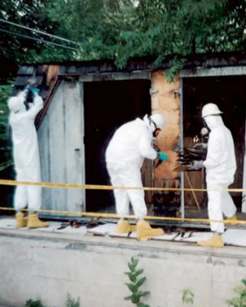 creepydotorg's tweet photo. In 1994, a 17-year-old Boy Scout named David Hahn tried to build a nuclear reactor in his mother's garden shed in Michigan.

He came closer than anyone expected.

After earning a merit badge in Atomic Energy, David became obsessed with building his own breeder reactor. He had no way to get real nuclear fuel, so he improvised.

He pulled americium out of hundreds of smoke detectors, scraped radium off antique clocks, and took thorium from camping lanterns.

To learn how to assemble it all, he wrote letters to the Nuclear Regulatory Commission, pretending to be a science teacher.

It never became a working reactor. But by the summer of 1994, the radiation in the shed was 1,000 times higher than normal, and could be detected several houses away.

David realized he had lost control. He took the reactor apart and loaded it into his car.

But local police, responding to a report of suspicious activity, searched his trunk. He warned them that some of the material was radioactive.

The FBI, the EPA, and a federal nuclear emergency team were called in. Ten months later, men in protective suits tore down the shed and buried it in the Utah desert as radioactive waste.

David refused to be tested for exposure.

His life fell apart after that. His mother died two years later. He joined the Navy and served on a nuclear-powered aircraft carrier, but was banned from going near the reactors. He was later diagnosed with paranoid schizophrenia.

In 2007, he was arrested again. He had been stealing smoke detectors from his apartment building.

David Hahn died in 2016, at 39. The autopsy found alcohol and fentanyl in his system. It had nothing to do with radiation.