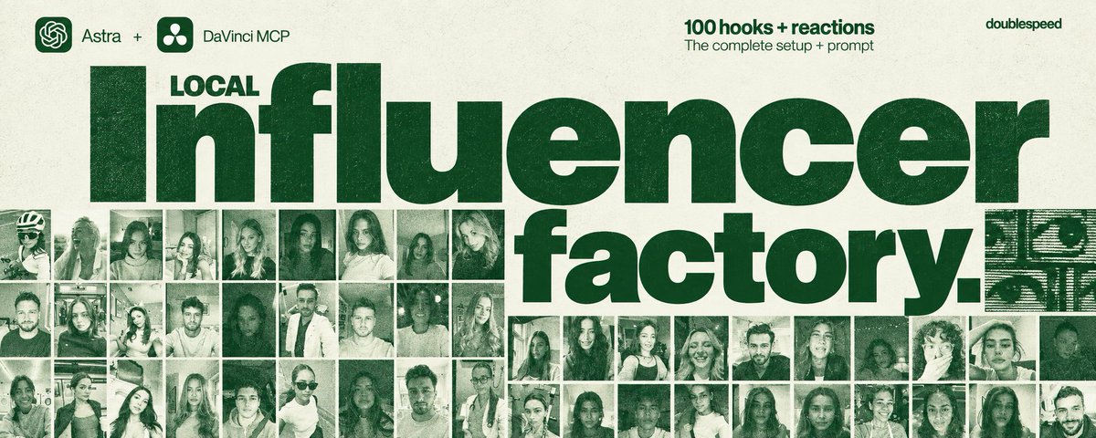 DaVinci MCP + Astra + Skills - How to setup a local influencer factory