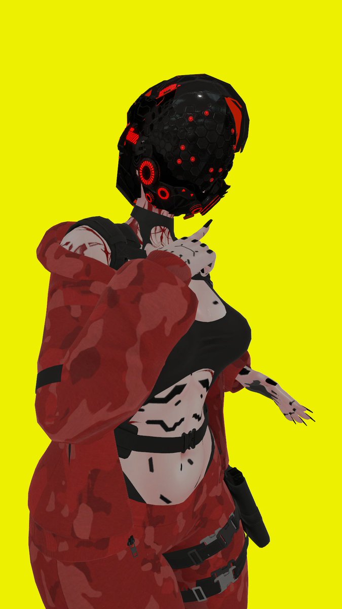 xVioletDeathx's tweet photo. Woorking on another avi ���� 2/2

#VRC #VRChat #VRCPhotography #VRChatPhotography #VRC4Photos #cyberpunk #tactical #techwear https://t.co/dXKIMyrMSO