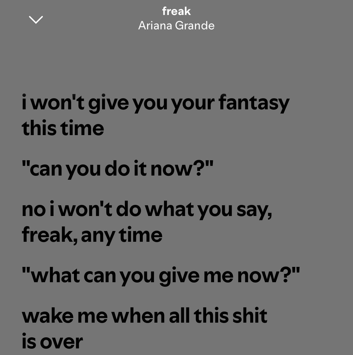 agsmysweetener's tweet photo. this song was written for the mentally ill like you either get it or you don't https://t.co/lenEerph8n