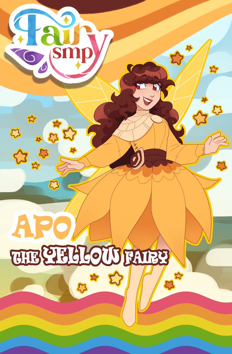 CherriFireLive's tweet photo. I remembered I'm an artist and can do whatever I want. I loved the Rainbow Fairy books as a kid. Big inspiration for this smp aesthetic wise :) https://t.co/ilXVt3Sizj