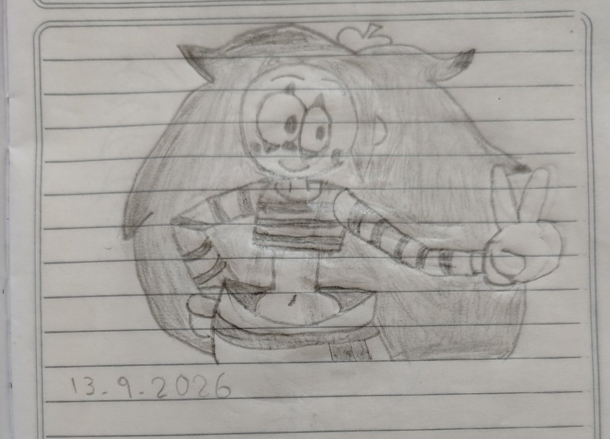 SoulMars077's tweet photo. TRIED to draw Mime Enid from OK K.O https://t.co/fHvMovrkuC