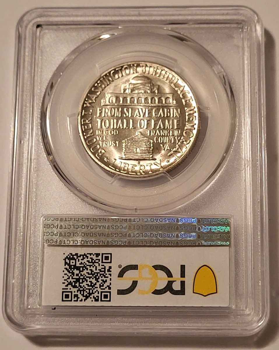 TNumismatics's tweet photo. **Coin of the Day**
1950 S Booker T Washington Commemorative Silver Half Dollar MS66 PCGS

Always FREE Domestic Shipping! https://t.co/UyMDYwsjBy

#coins #coincollecting #commemorative #gradedcoins #certifiedcoins #BookerTWashington #silvercoins #PCGS #pcgscoin #pcgscoins https://t.co/SNshcTO5ce