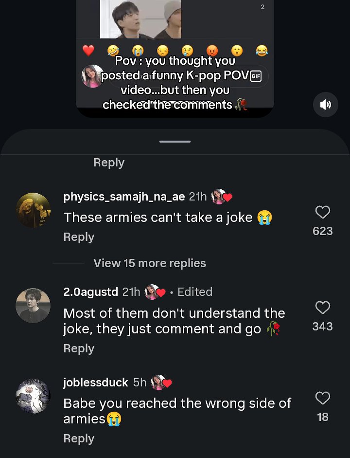 mlvlybngtn's tweet photo. She used to follow only Jungkook on Instagram a few months ago. I haven’t kept up with her since then, so I don’t know when she unfollowed him.

She keeps making videos that include BTS, constantly seeking validation from ARMYs in the comments section. https://t.co/2mWhPSZ4QW