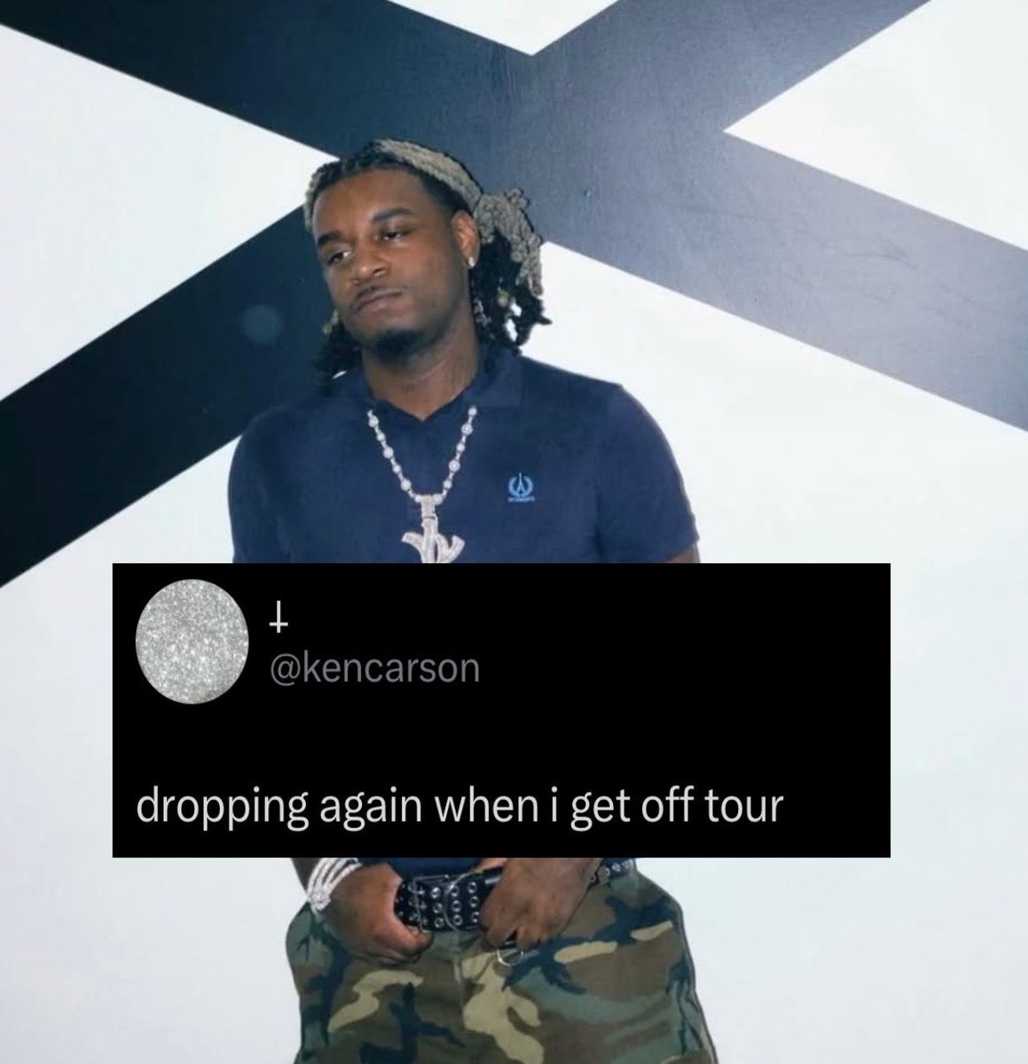 lxlvsh0t's tweet photo. Ken Carson says he will drop again when he gets off tour👀 https://t.co/ak8Z3yuQxA