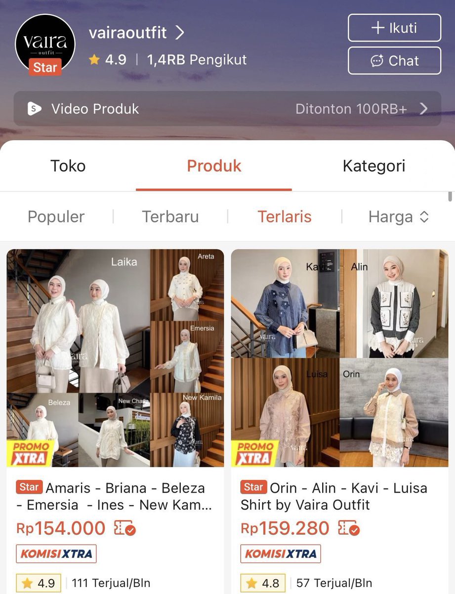 mandaanisah's tweet photo. BYE Ria Miranda.. BYE Klamby..😭🙏🏻

Lebaran nanti ini gak perlu beli baju mahal dan mewah, yang penting rapi, nyaman, bisa dipakai gak cuma lebaran aja😩 yang pasti kualitasnya oke dan harganya ramah. Mending uang lebihnya aku saving ke emas aja😜

✨Top 10 Brand baju under 200✨ https://t.co/WF6Ebdxg2p