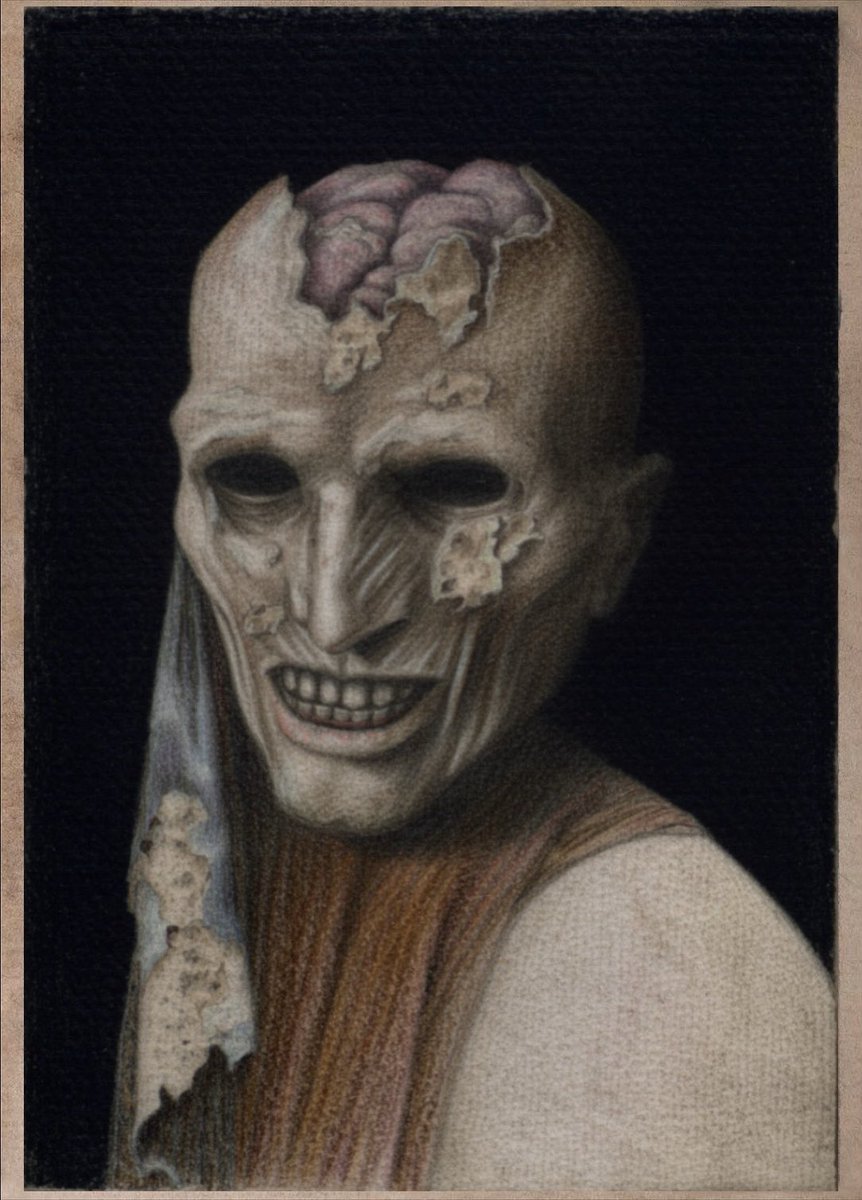 adamtheninth's tweet photo. Gm / Vault of Open Wounds { pencil on a ribbed paper } 

Beware; for I am fearless, and therefore powerful. I will watch with the wiliness of a snake, that I may sting with its venom. You shall repent the injuries you inflict."
— Mary Shelley, Frankenstein https://t.co/GjzenpAI7d