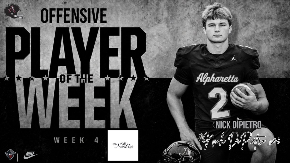 AHSFootball's tweet photo. Week 4 Players of the Week vs Duluth
Offensive POW- Nick DiPietro (@NicholasDiPiet8)
Defensive POW- Zaid Khan (@5_starZAK)
Special Teams POW- Colin Hennessy (@coli_nhennessy)
Scout POW- Alex Delgado
#AllinAllRaider #BurnTheShips https://t.co/OHpEvl5nYL