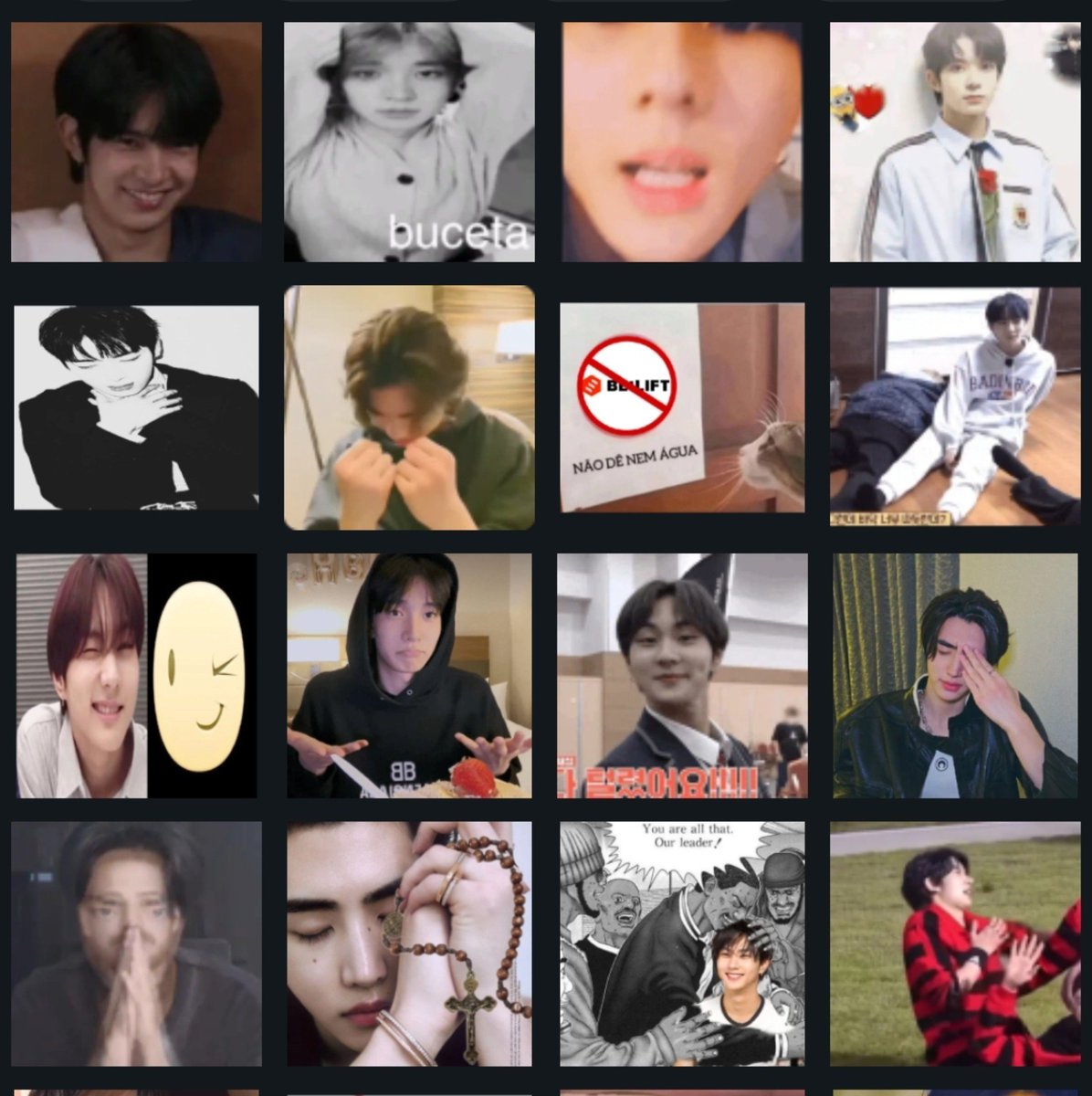 EN_4VALHA's tweet photo. Quantas figurinhas do Jungwon tem nesses prints?

ENHYPEN CONNECTS AS 7
#Sunghoon_TheMoonlitGrace
#BoycottHYBE_UntilChange https://t.co/lj7eP0sbTh