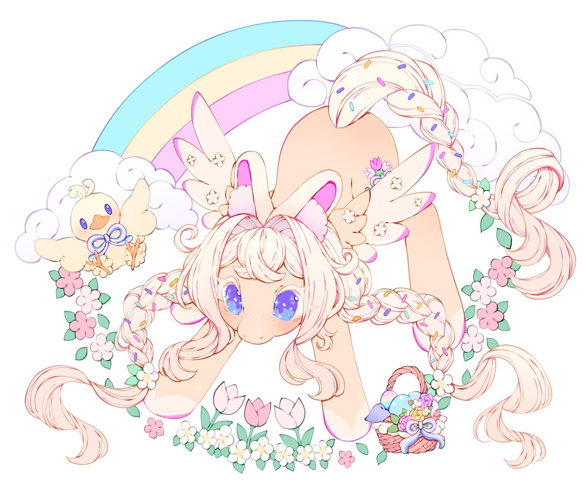 wishkept's tweet photo. custom pony for MyLittleBunniVT 🐰🌸 thank you ! https://t.co/hA9Bi7QpBE