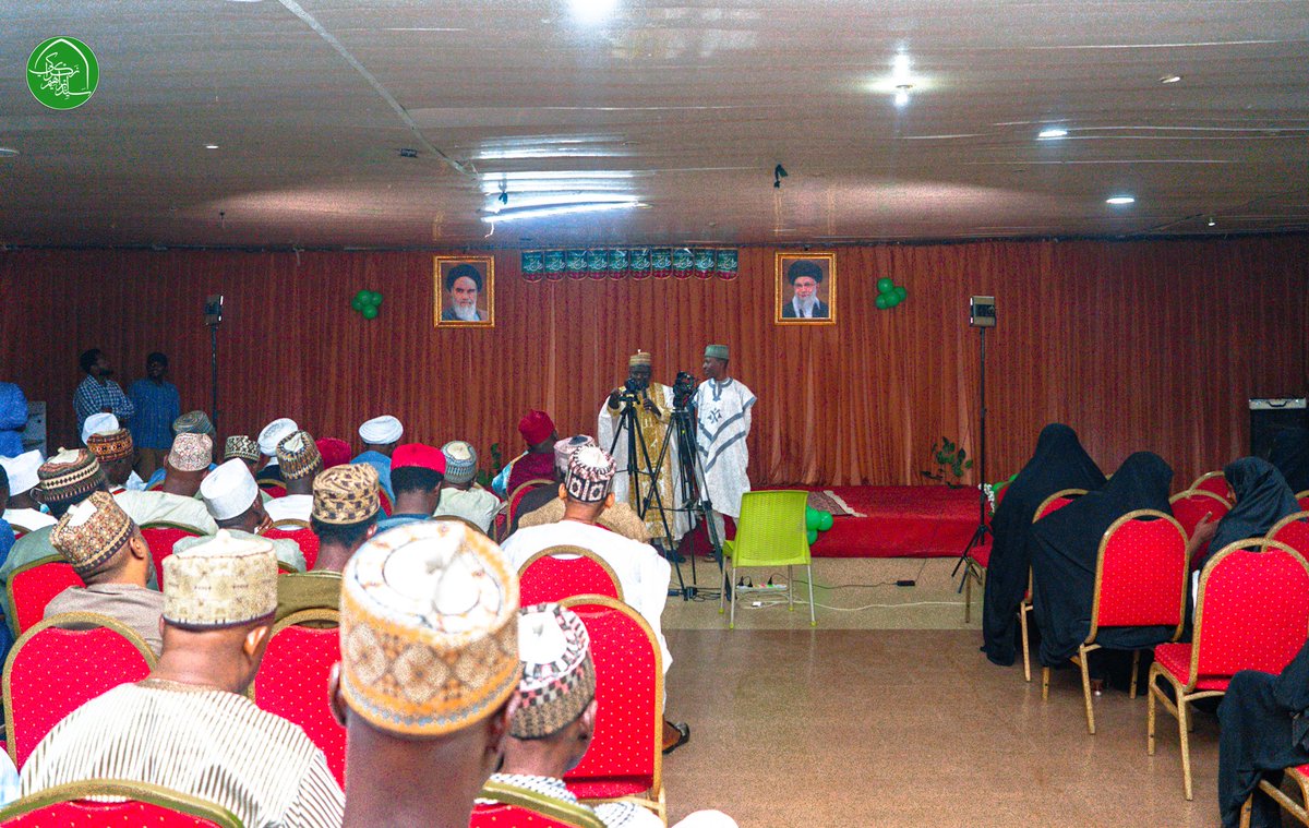 SZakzakyOffice's tweet photo. Leader Sheikh Ibraheem Zakzaky (H) attended the Maulid celebration organised by the Resource Forum of the Islamic movement yesterday, Sunday, 13 September, in Abuja, Nigeria. https://t.co/CuRpcJyNyv