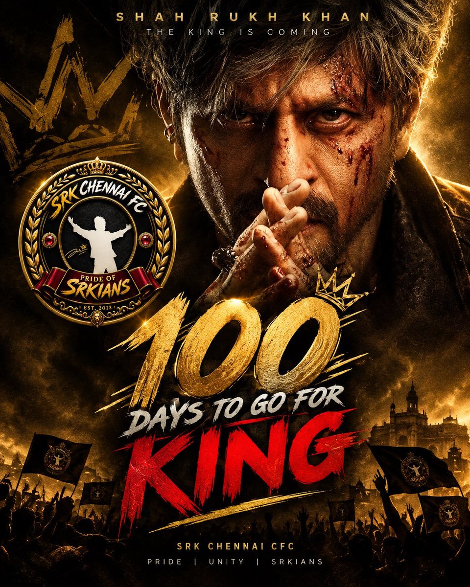 iam_shamsuddin's tweet photo. 100 days until the biggest roar begins! 🦁👑 #100DaysToKING #KING

KING ROARS IN 100 DAYS https://t.co/PGOslcINhl