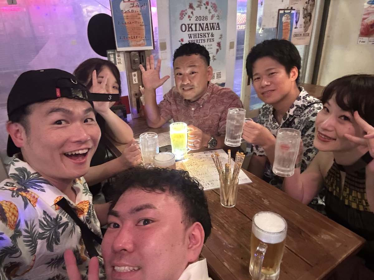 muramura0actor's tweet photo. 教え子であり、新婦は同じ科目の後輩でもある2人の結婚式✨
美しくて麗しくて、、お2人が誰からも愛されているのが分かる、どこまでも幸せで大盛りあがりの温かい時間でした。

観光もちゃっかりして
沢山笑って、沢山飲んで、
元気をいっぱい貰えた
最高な沖縄３日間でした‼️ https://t.co/NeH3QOFQt9
