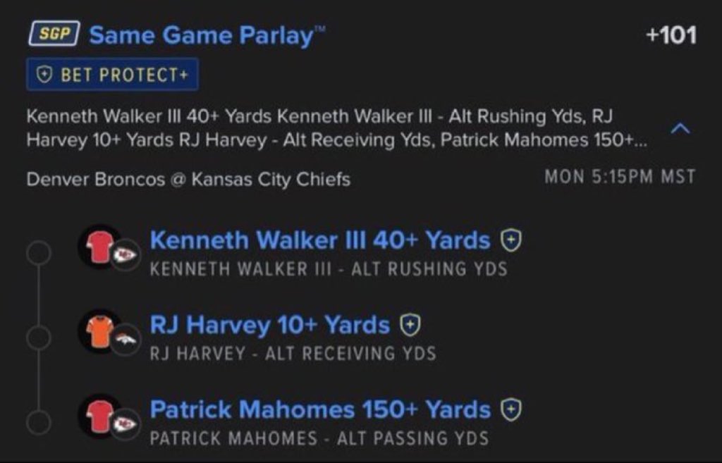 demiral28's tweet photo. 🔥 3-LEG SGP 🚨 +101

Kenneth Walker III 40+ Rushing Yards 🏃
RJ Harvey 10+ Receiving Yards 🎯
Patrick Mahomes 150+ Passing Yards 🔥

Three simple legs. One ticket. +101! 👀💰

#NFL #NFLBets #SGP #SportsBetting #Parlay #BettingX #NFLPicks #LetsRide https://t.co/Vr6z4hyze0