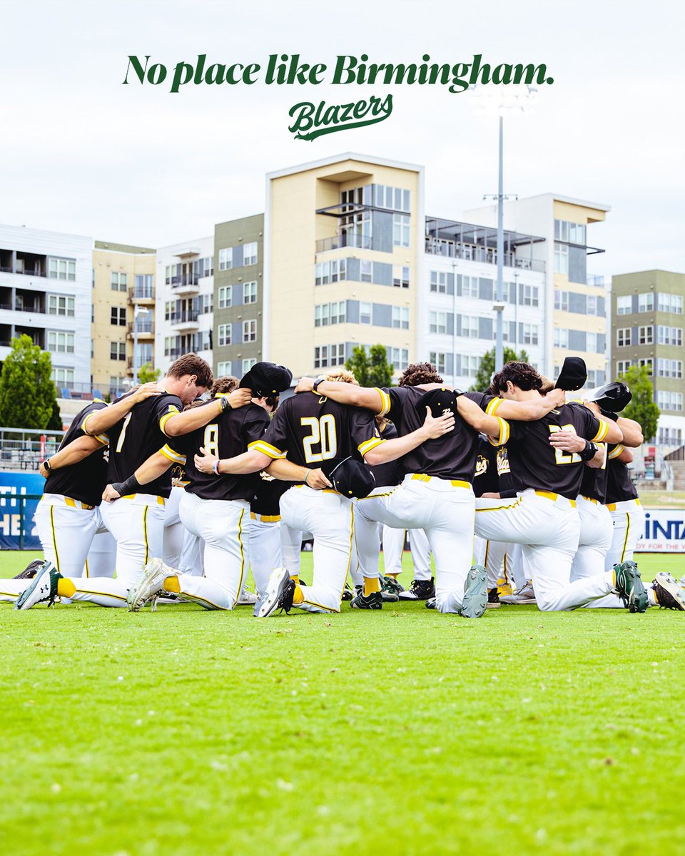 UAB_Baseball's tweet photo. Home of the Blazers🏡

#WinAsOne https://t.co/djrH21x4eo