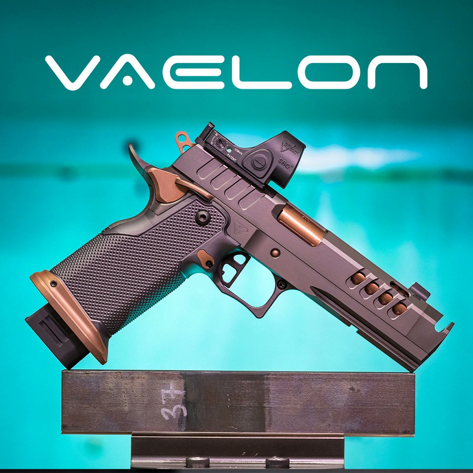 WATCHTOWER_USA's tweet photo. New guns doesn't necessarily mean more innovation. 
  
Vaelon was built with a different question in mind:  

What could we do differently? 

The answer seemed simple bring more control, to our systems, QC processes, every aspect of the design, and ultimately to the shooter. https://t.co/CJTizFGFf8