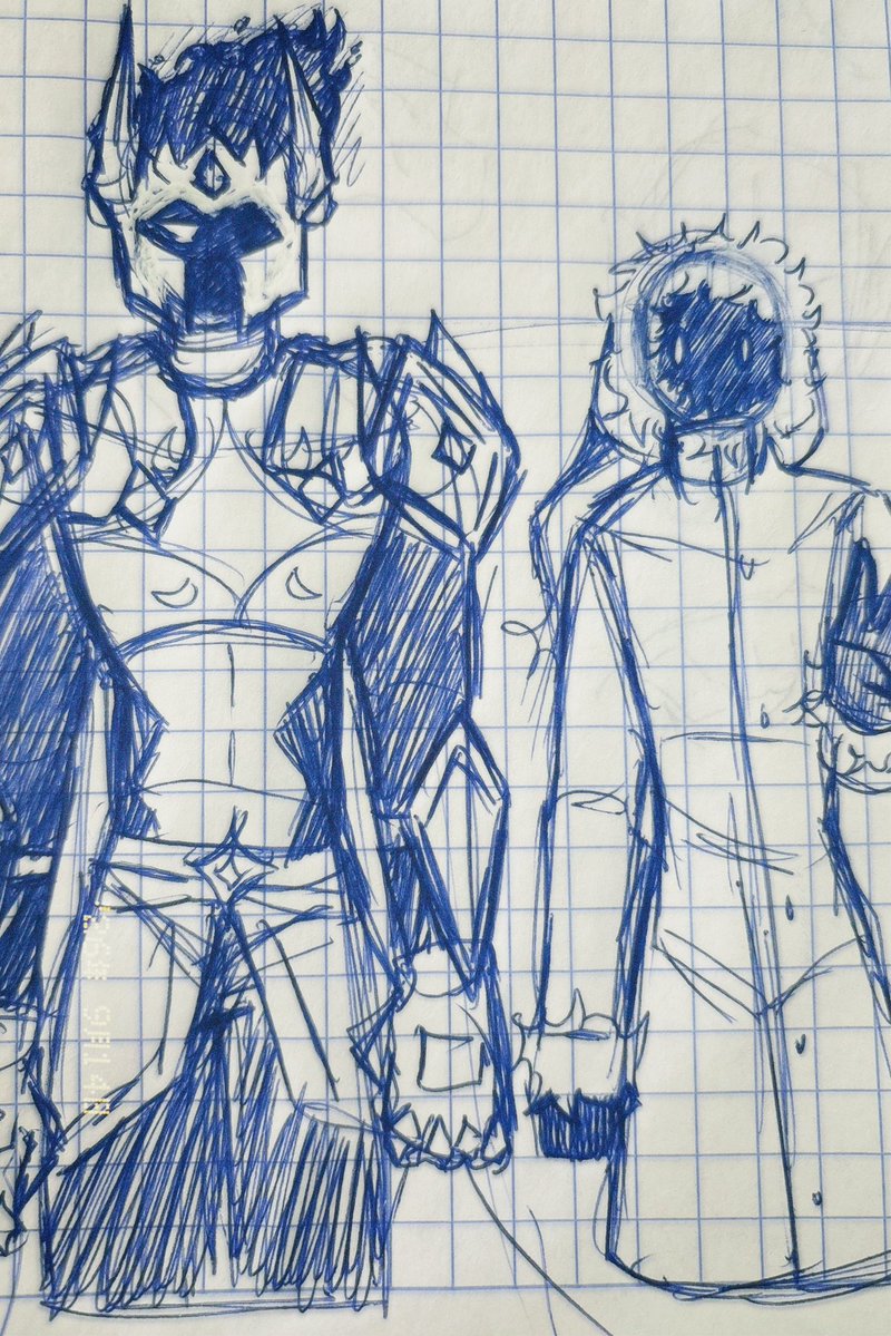 Renkashark's tweet photo. Están buena la clase  🚬

(No puse atención) 

#Farfadoxfanart #ricardoxfanart https://t.co/BKFeNVMQZs