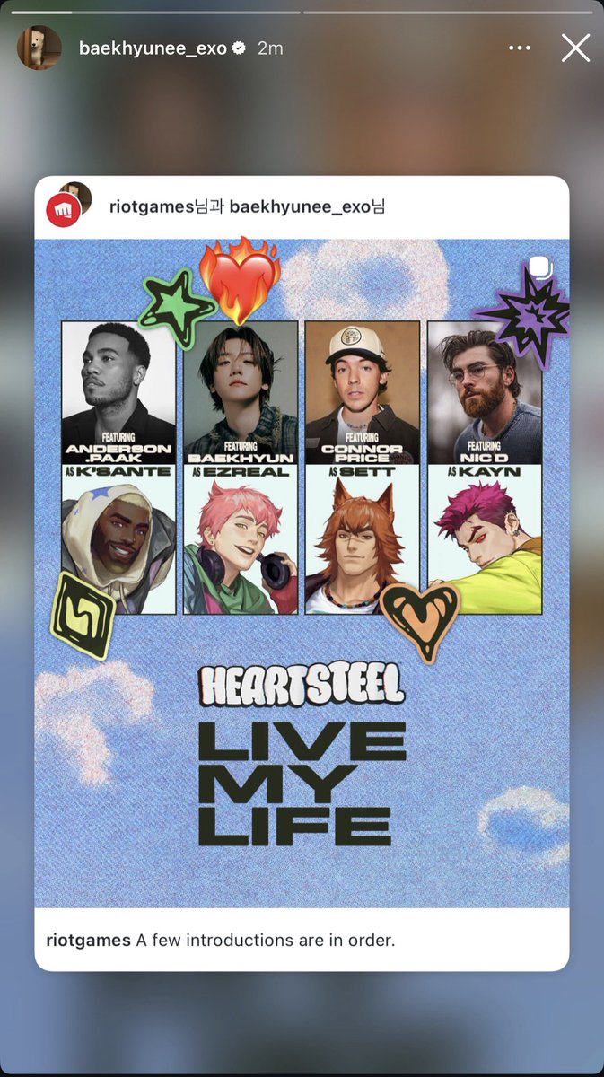 Ace_BBH's tweet photo. BAEKHYUN HAS REPOSTED THE HEARTSTEEL COMEBACK ANNOUNCEMENT ON HIS TWT AND IG STORY!!! BAEKZREAL IS REALLY BACK 😭🤍 https://t.co/KwDFqUQwiB